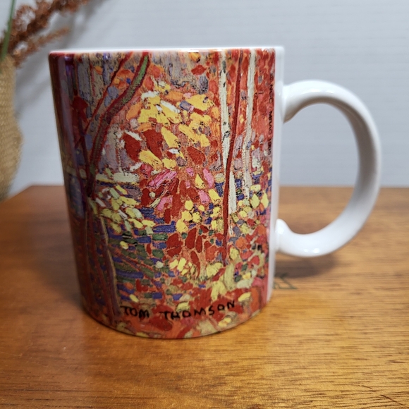 Vintage National Gallery of Canada Tom Thomson Artwork Coffee Mug 1995 - Picture 6 of 14